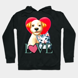 Love is in the air Hoodie